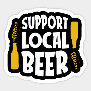 Support Local Beer Sticker